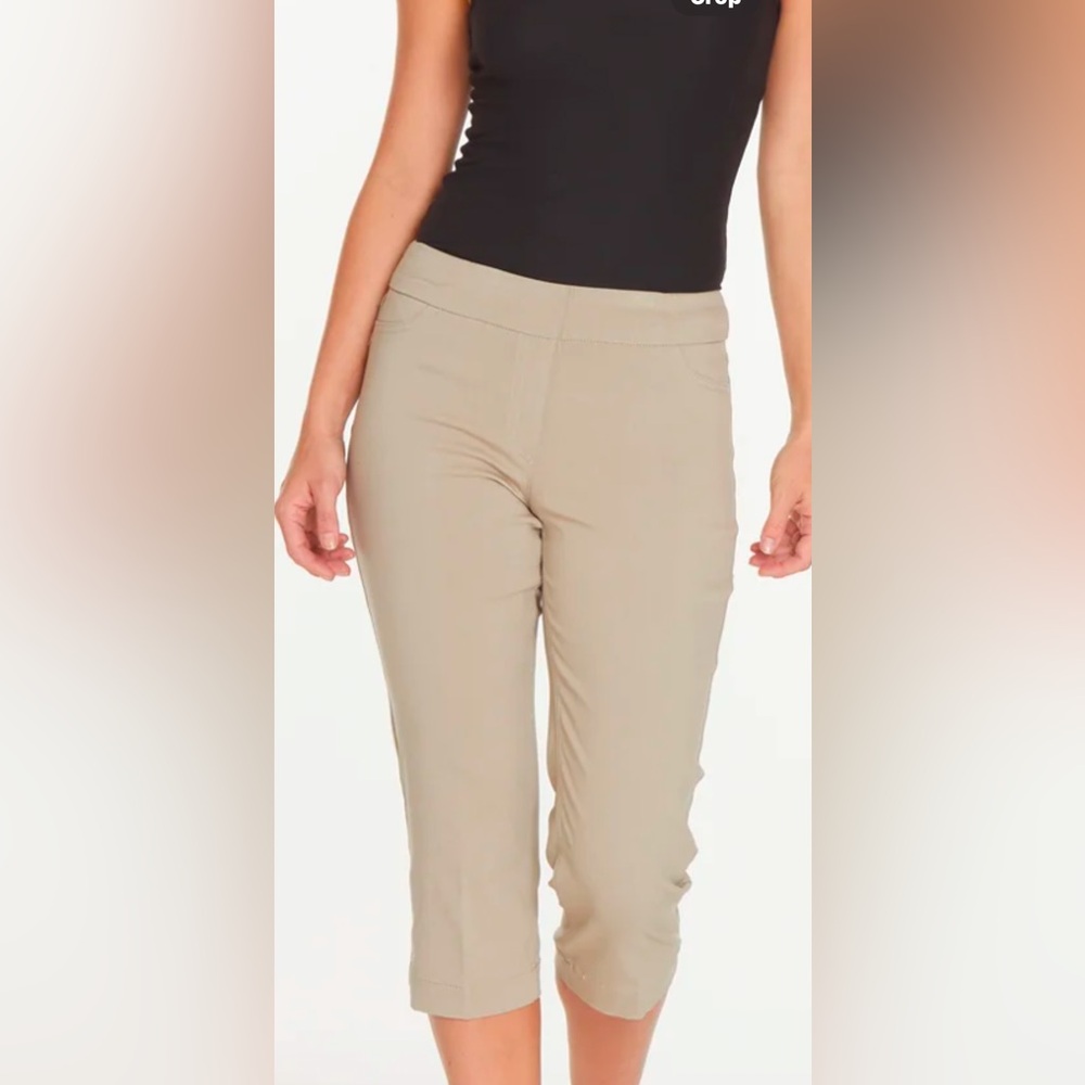 NWT slim sation capri size 6